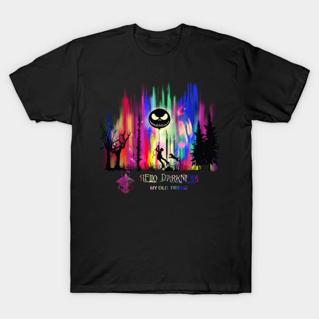 Hello Darkness My Old Friend v1 (Boy) T-Shirt by Mystik Media LLC